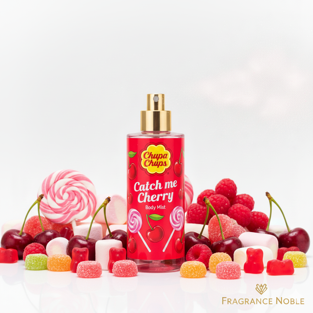 Brume corporelle eau de parfum fruits rouges