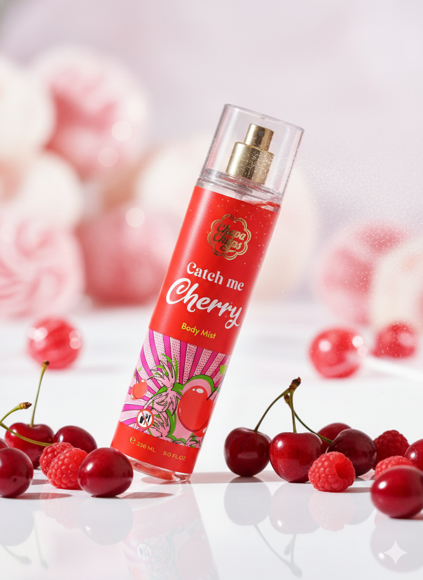 Brume corporelle eau de parfum fruits rouges